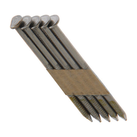 GRIP-RITE Collated Framing Nail, 2-3/8 in L, Bright, Clipped Head, 30 Degrees GRSP8DR